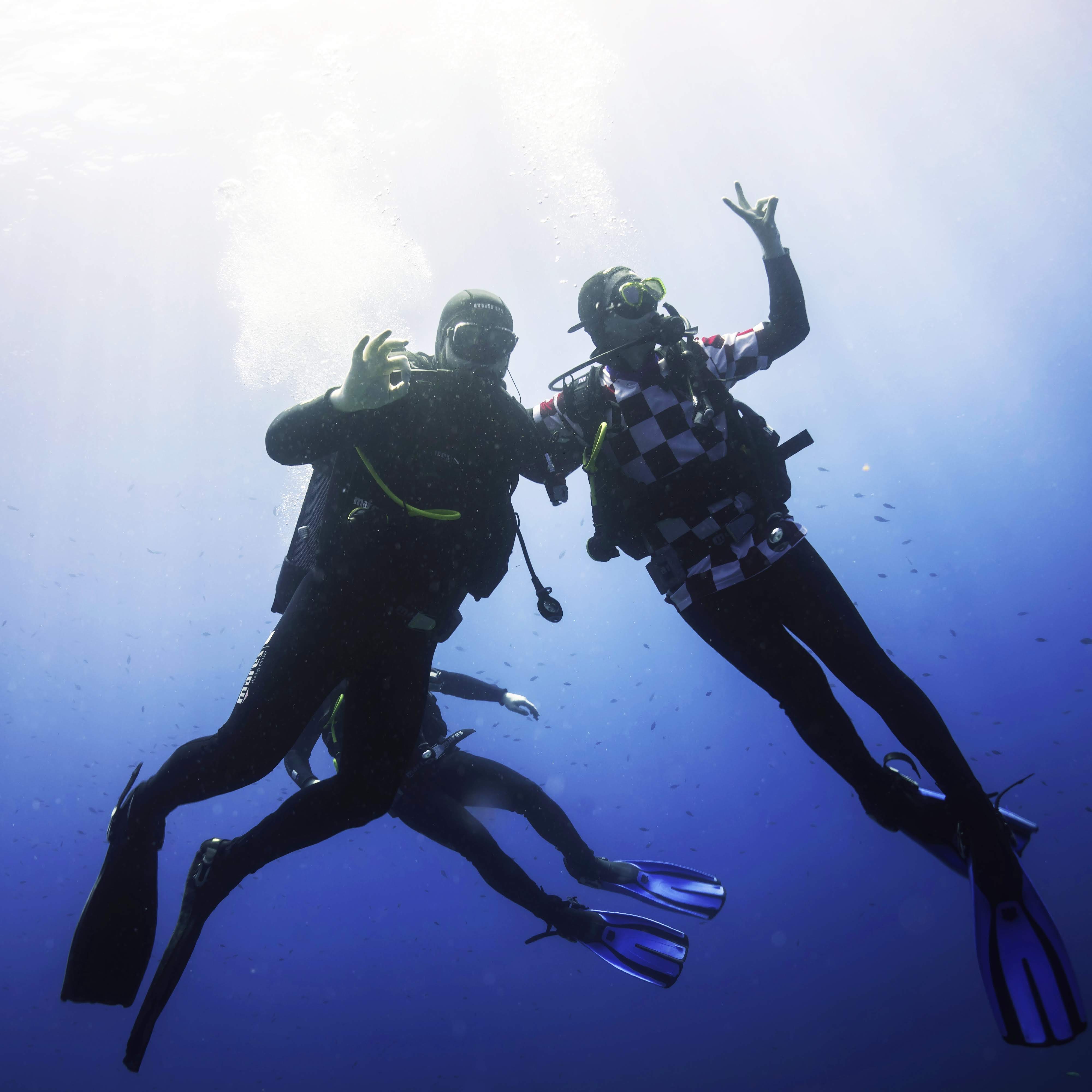 Diving, PADI and AOWD